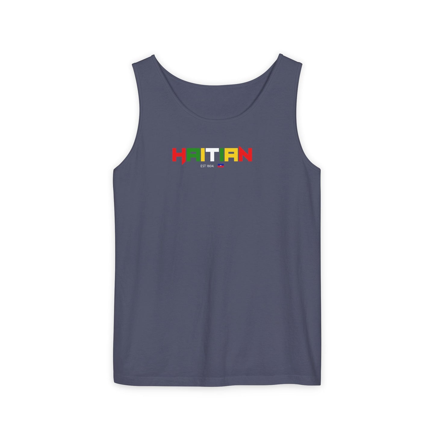 Haitian Unisex Garment-Dyed Tank Top