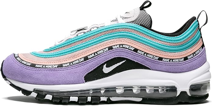 Nike Mens Air Max 97 SE (GS) 923288 500 Have A Day - Space Purple - Size 5Y