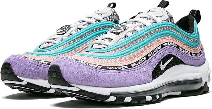 Nike Mens Air Max 97 SE (GS) 923288 500 Have A Day - Space Purple - Size 5Y